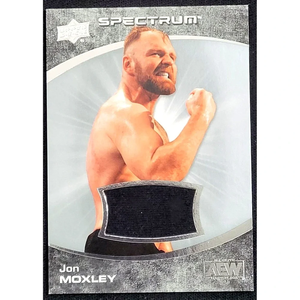 2021 UPPER DECK AEW SPECTRUM‎ JON MOXLEY RELIC ALL ELITE WRESTLING